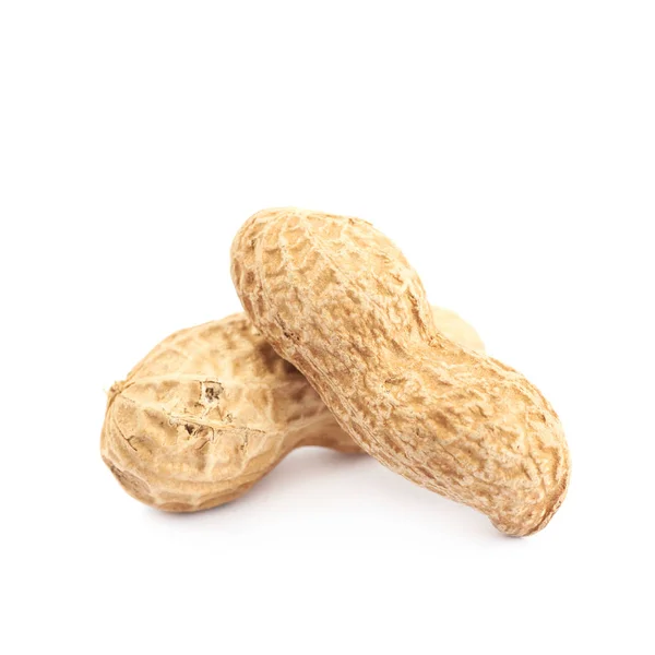 Un par de cacahuetes aislados —  Fotos de Stock