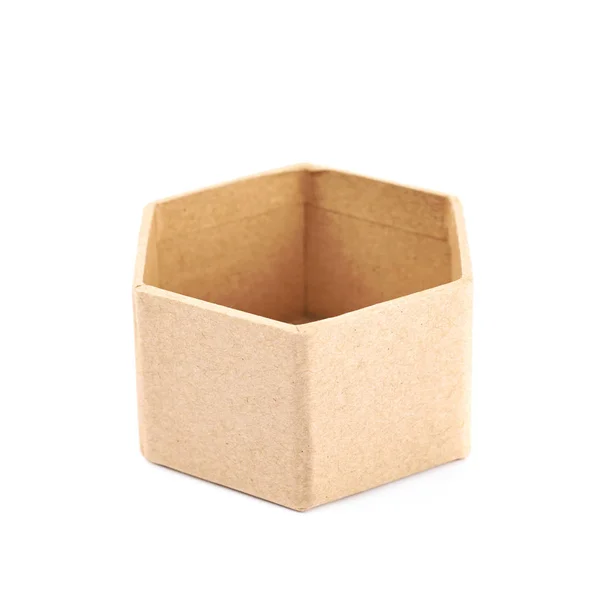 孤立的纸礼品盒 — 图库照片