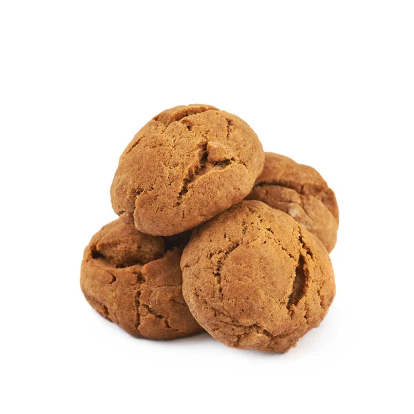 Cookie de ghimbir izolat — Fotografie, imagine de stoc