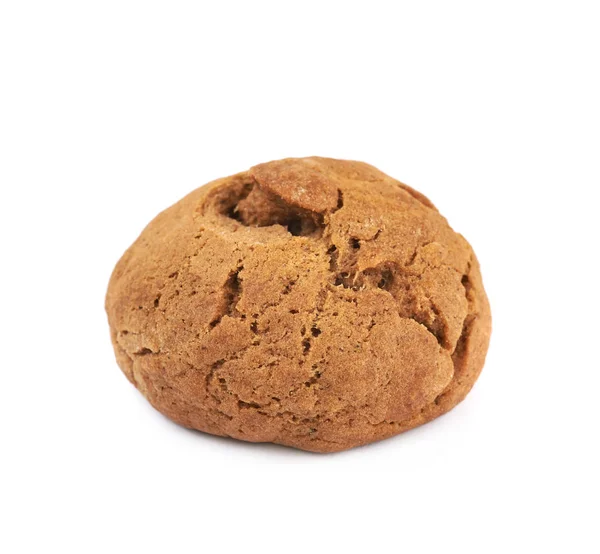 Ginger cookie isolated Stock Photo