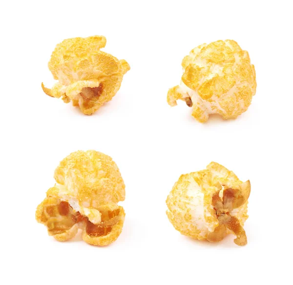 Single popcorn flake isolated — Stock Photo, Image