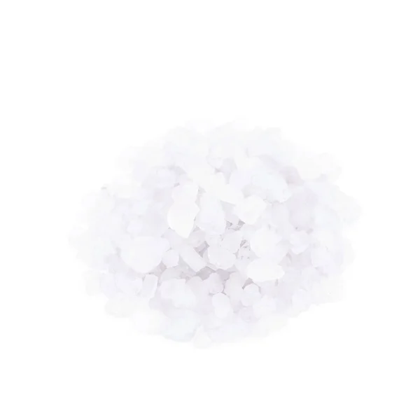 分離された塩の結晶の山 — ストック写真