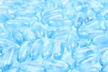 Softgel hapları ile kaplı yüzey