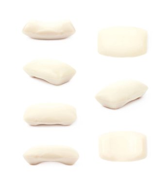 Tek izole sabun parçası