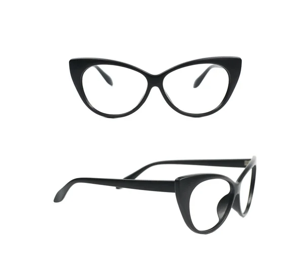 Coppia di occhiali da vista isolati — Foto Stock