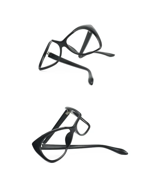 Par de óculos de vista isolados — Fotografia de Stock