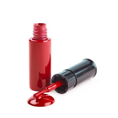 oje yalıtılmış bir şişe