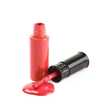 oje yalıtılmış bir şişe