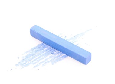 İzole pastel pastel tebeşir