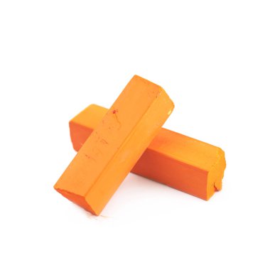 İzole pastel pastel tebeşir