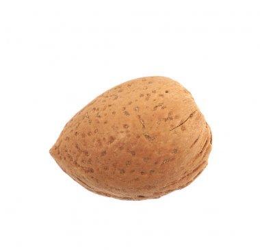 İzole tek badem fındık