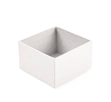 İzole kağıt hediye kutusu