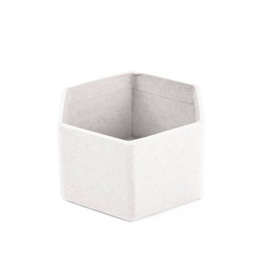 İzole kağıt hediye kutusu