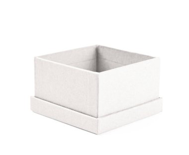 İzole kağıt hediye kutusu