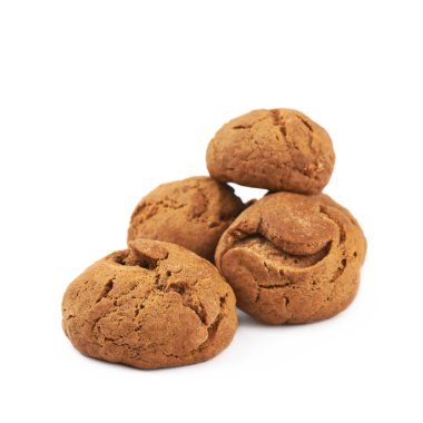 İzole zencefilli kurabiye