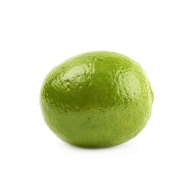 Yeşil limon meyve izole