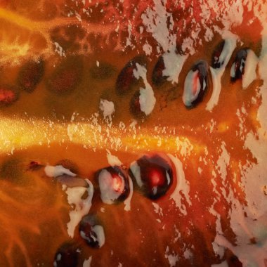 Olgun tamarillo meyve et doku