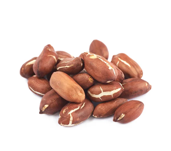 Hromadu arašídů, samostatný — Stock fotografie
