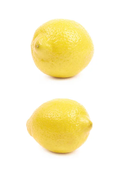 Целый лимон изолирован — стоковое фото