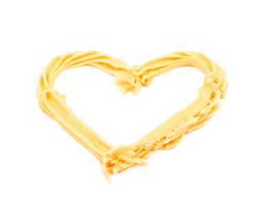 Krema buzlanma kalp şekli yapılır