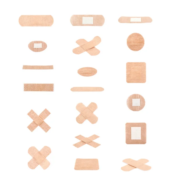 Självhäftande bandage plåster — Stockfoto