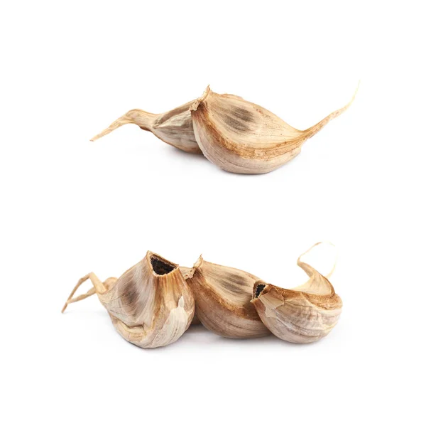Couple of garlic cloves isolated — Stock Photo, Image