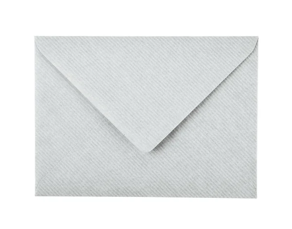 Envelope fechado único isolado — Fotografia de Stock