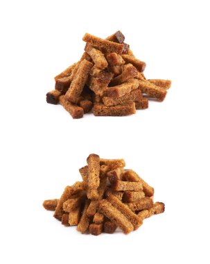 Ekmek kruton yığını