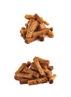 Ekmek kruton yığını