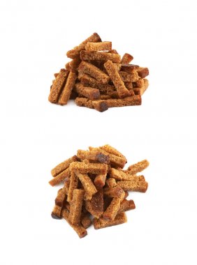 Ekmek kruton yığını