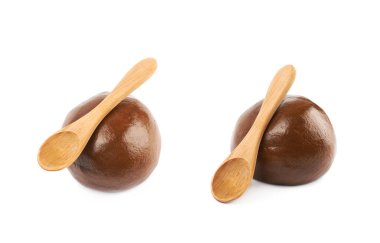 Çerez hamur topu izole