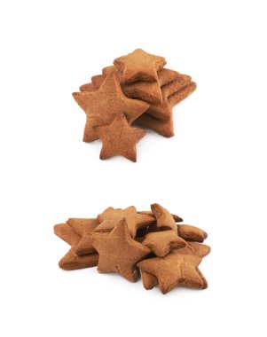 Yıldız şeklinde çerez izole