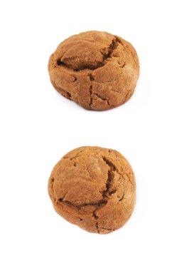 İzole zencefilli kurabiye