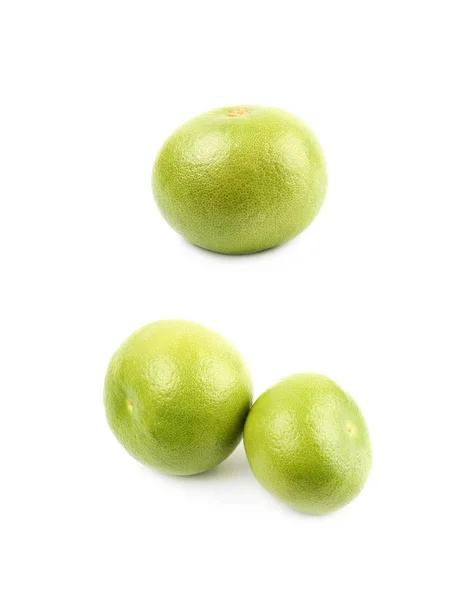 Pareja de pomelos dulces aislados — Foto de Stock