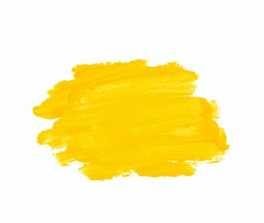 Boya konturları sıçrama izole