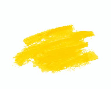 Boya konturları sıçrama izole