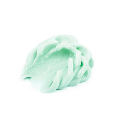 İzole krema buzlanma bulaşmış