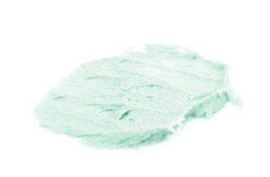 İzole krema buzlanma bulaşmış