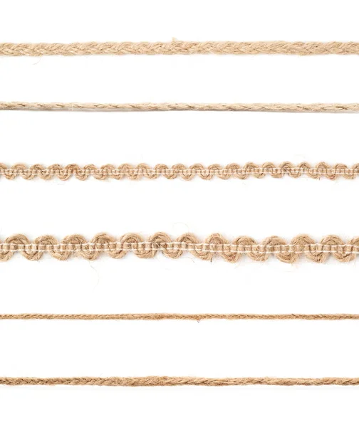 Línea de una cuerda de lino — Foto de Stock