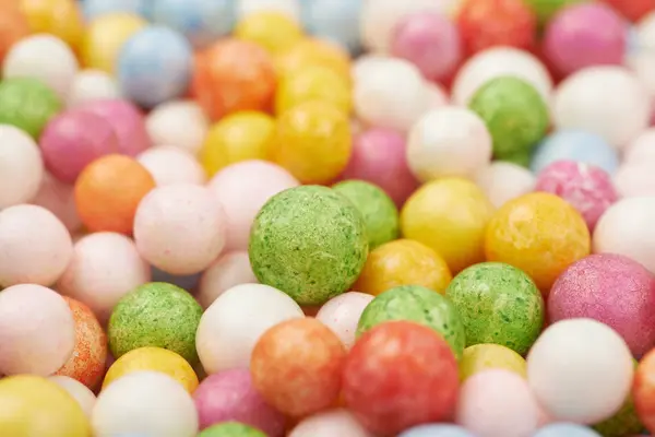 Superfície revestida com bolas coloridas — Fotografia de Stock