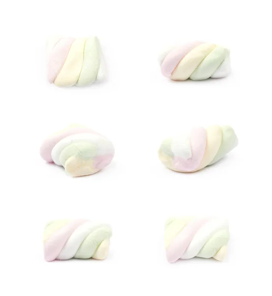 Caramelle di marshmallow singole — Foto Stock