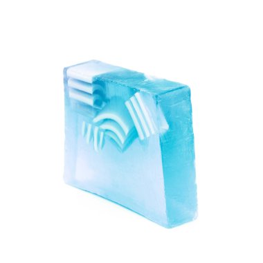 Hande izole sabun parçası yapılan