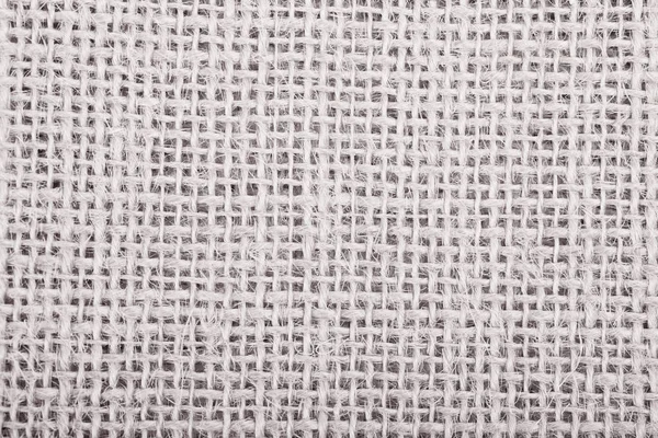 Gray burlap sack texture — Stock Photo, Image