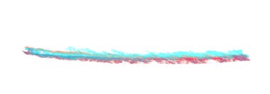 Elle çizilmiş hat izole