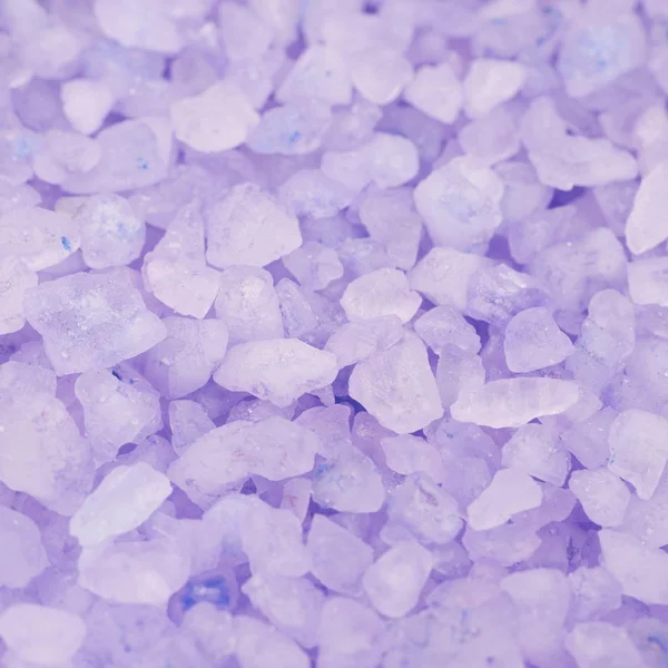 Superfície revestida com cristais de sal — Fotografia de Stock