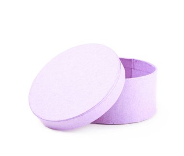 İzole kağıt hediye kutusu