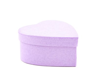 İzole kağıt hediye kutusu