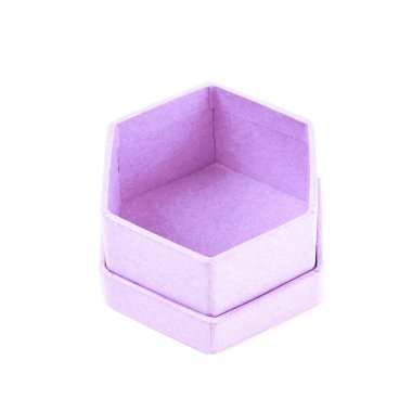 İzole kağıt hediye kutusu