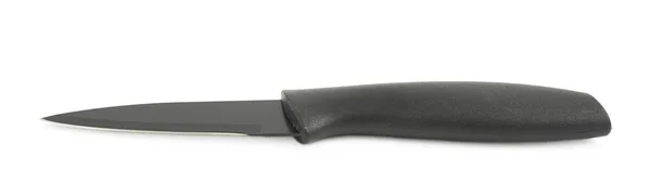 Coltello in metallo e plastica nero — Foto Stock