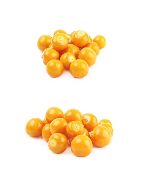 Mucchio di frutti multipli di physalis — Foto Stock